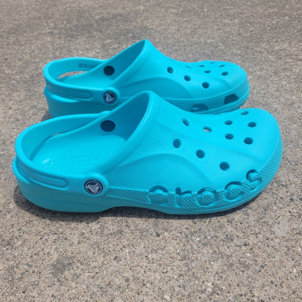 Blue Crocs